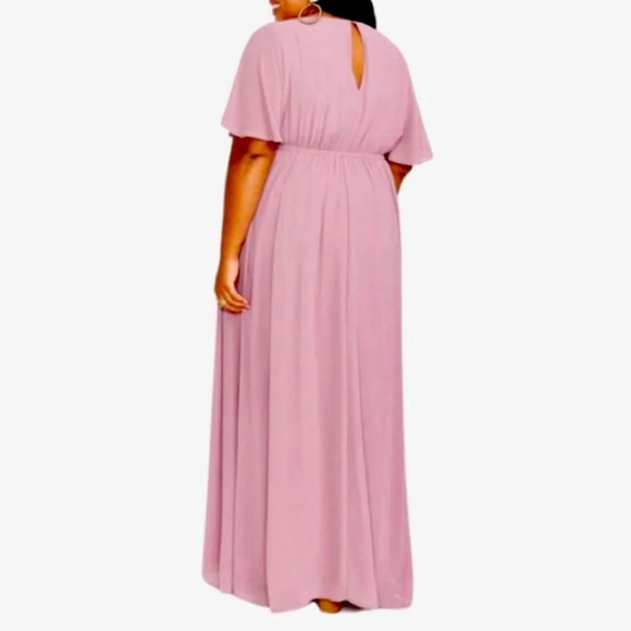 Show Me Your Mumu Emily Empire Maxi Dress in antique rose size 3X - Picture 3 of 9
